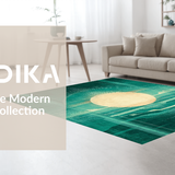 Trendy Abstract Flow(Green)