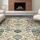 Elegant Woven Geometric Motif(Beige)