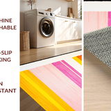 Delightful Textured Rainbow Style(Pink)