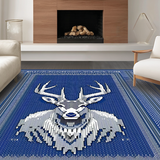 Captivating Contemporary Nature Motif(Blue)