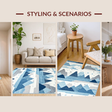 Gray and White Serenity(Blue)