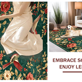 Contemporary Radiant Leaf(Green)