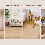 Transitional Floral Motif with Depth(Beige)