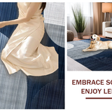 Chic Geometric Low Profile(Blue)