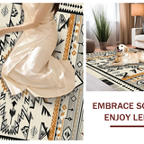 Tribal Ethnic Geometric Delight(Beige)