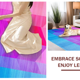 Eclectic Textured Color Splash(Pink)