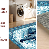 Striking Ethereal Round Design(Blue)