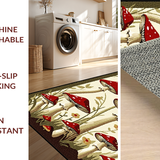 Enchanting Nature Inspired Motif(Red)