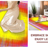 Enchanting Round Colorful Whirl(Red)