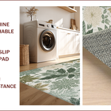 Ultra Soft Area Rug, Non Slip, Stain Resistant, Washable Area Rugs for Living Room, Bedroom, Abstract Low Pile(Gray)