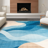 Dynamic Modern Textured Illusion(Beige)