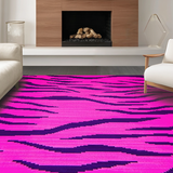 Vibrant Playful Tiger Print(Pink)