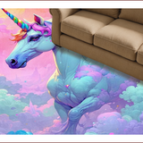 Dreamy Plush Colorful Oasis(Purple)