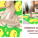 Cheerful Spring Garden Illustration(Green)