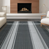 Elegant Contemporary Striped Design(Black)