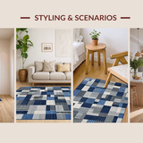 Chic Minimalist Lattice Theme(Blue)
