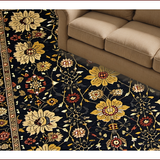 Ultra Soft Area Rug, Non Slip, Stain Resistant, Washable Area Rugs for Living Room, Bedroom, Handmade Reversible Multi Color Entryway Rug(Red)