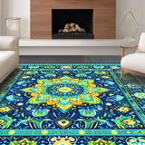 Rustic Colorful Textured Layers(Blue)