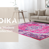 Chic Distressed Ogee Aesthetic(Pink)