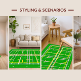 Whimsical Town Design for Kids(Green)