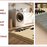 Ultra Soft Area Rug, Non Slip, Stain Resistant, Washable Area Rugs for Living Room, Bedroom, Rustic Wildlife Bear Aesthetic(Beige)