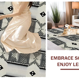 Dynamic Black and White Visual Appeal(Black)