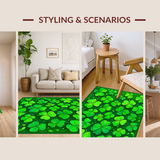 Festive Seasonal Geometric Design(Green)