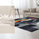 Chic Double Rainbow Contemporary Look(Gray)