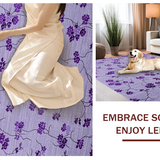 Ultra Soft Area Rug, Non Slip, Stain Resistant, Washable Area Rugs for Living Room, Bedroom, Modern Stylish Shag Statement(Purple)