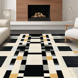 Cozy Warm Tones Checkerboard Appeal(Beige)