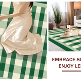 Elegant Low Pile Lattice(Green)