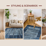 Contemporary Monochrome Layered(Blue)