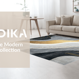Sophisticated Abstract Gold Accents(Gray)