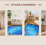 Enchanting Dreamy Abstract Aesthetic(Blue)