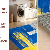 Lively Abstract Color Splash(Blue)