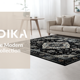 Cozy Earthy Tones with Vintage Flair(Black)