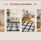 Chic Light Grey Diamond Motif(Beige)