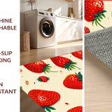 Charming Nature Themed Bath Accents(Red)