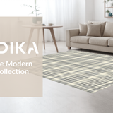 Sophisticated Beige Lattice Design(Beige)