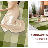 Contemporary Cozy Plaid Decorative(Beige)