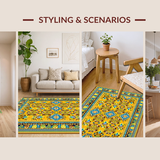 Charming Earthy Floral Design(Yellow)