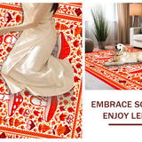 Eclectic Whimsical Mushroom Artistry(Red)