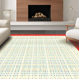 Trendy Abstract Dot Decor Style(Red)