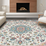 Chic Taupe Geometric Arrangement(Ivory)