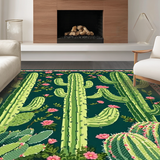 Lively Southwest Inspired Decorative Touch(Green)