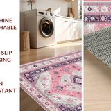 Whimsical Ogee Print with Hues(Pink)
