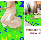 Cheerful Educational Rainbow Motif(Green)