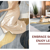 Sophisticated Abstract Gold Accents(Gray)