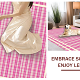 Vibrant Modern Tiled Design(Pink)