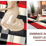 Chic Bold Checkerboard Aesthetic(Red)